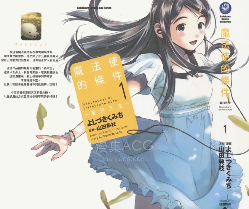 【漫画】【完结】《魔法使的条件 夏日天空》1-2卷 JPG 百度/夸克网盘下载