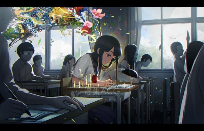 【壁纸分享】曾有樱花落肩头