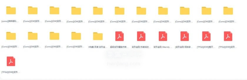 【漫画】《变形金刚》高清合集 PDF 百度 网盘下载